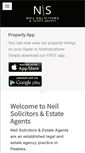 Mobile Screenshot of neilsolicitors.com